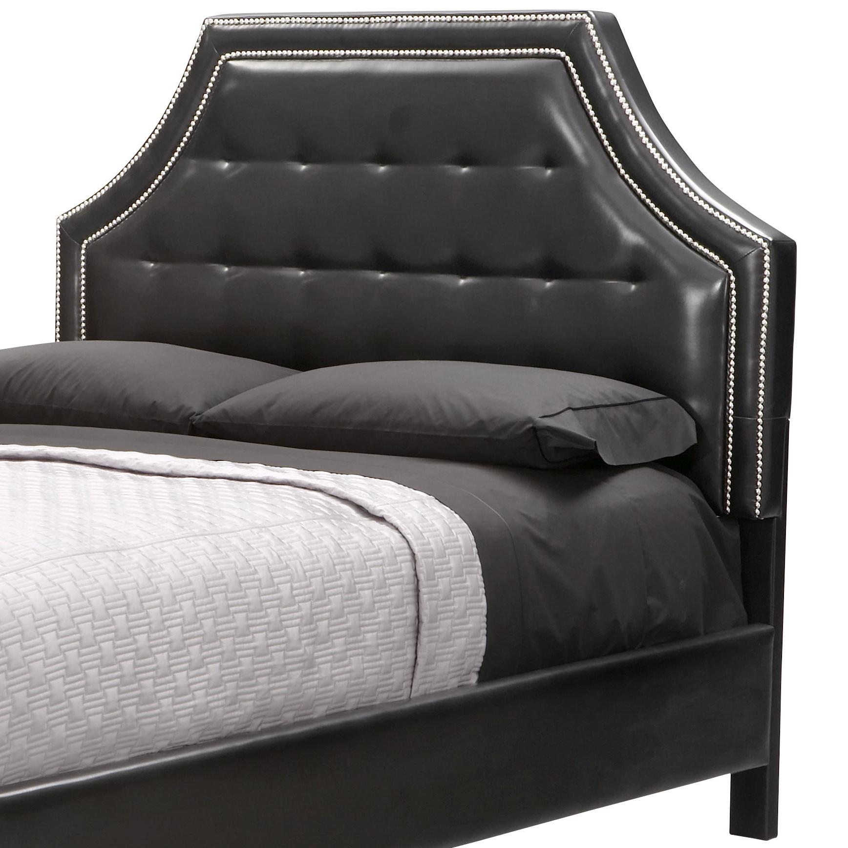 Standard Furniture Wilshire Boulevard 99651 Queen Upholstered Black